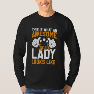 Camiseta Cafeteria Squad Dinner Lady Appreciation School Lu