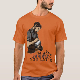 Camiseta Cafetería Y Café Dominate Barista Lover Espre