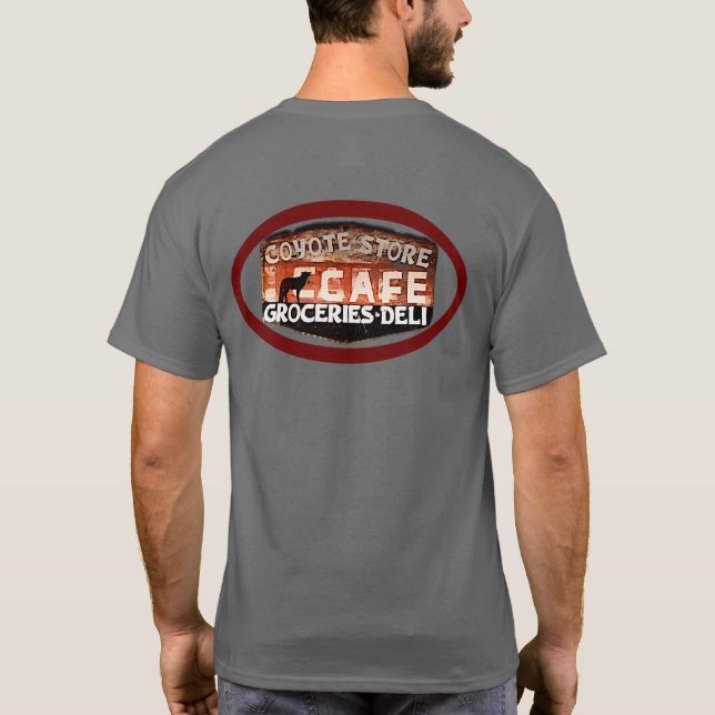 Camiseta Cafetería y tienda Coyote (Reverso)