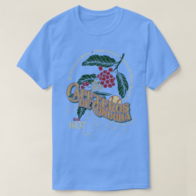 Camiseta Cafeteros de Córdoba (Diseño del anverso)