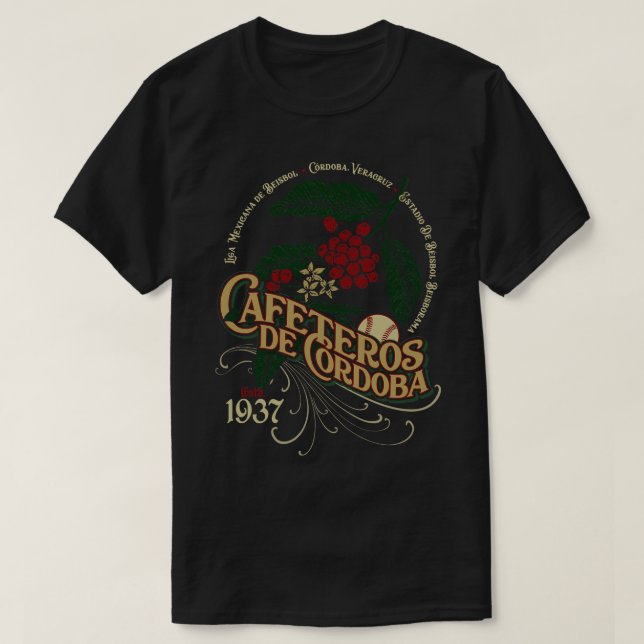 Camiseta Cafeteros de Córdoba (Diseño del anverso)