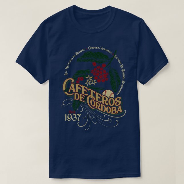 Camiseta Cafeteros de Córdoba (Diseño del anverso)