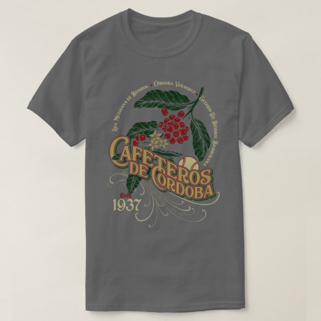 Camiseta Cafeteros de Córdoba (Diseño del anverso)