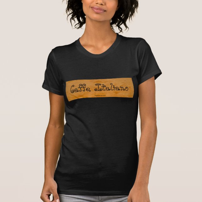 Camiseta Caffe Italiano (Anverso)