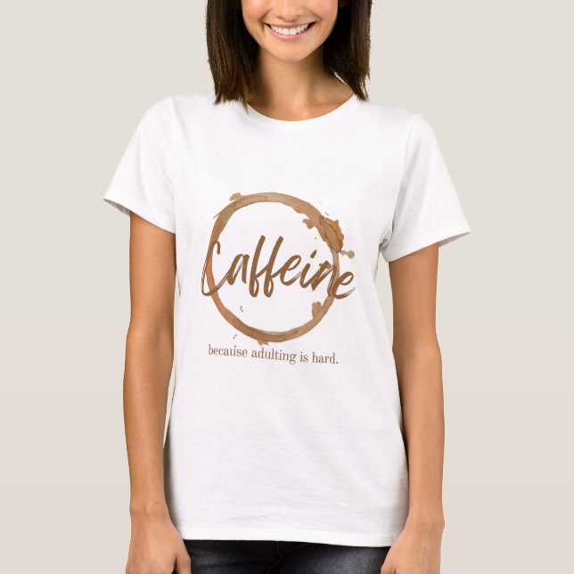 Camiseta Caffeína (Anverso)