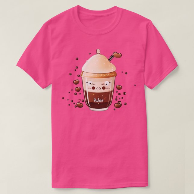 Camiseta Caffeine A Whimsical Journey for Coffee Aovers (Diseño del anverso)