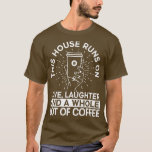 Camiseta Caffeine Espresso Latte Barista Coffee<br><div class="desc">Caffeine Espresso Latte Barista Coffee .</div>