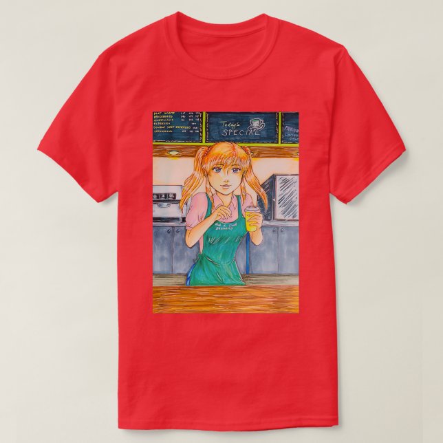 Camiseta Caffeine Fix (Diseño del anverso)