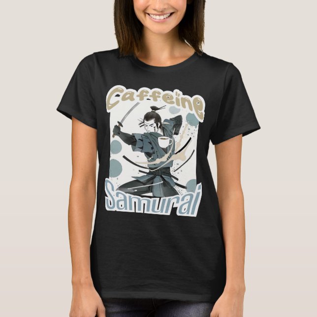 Camiseta Caffeine Samurai (Anverso)