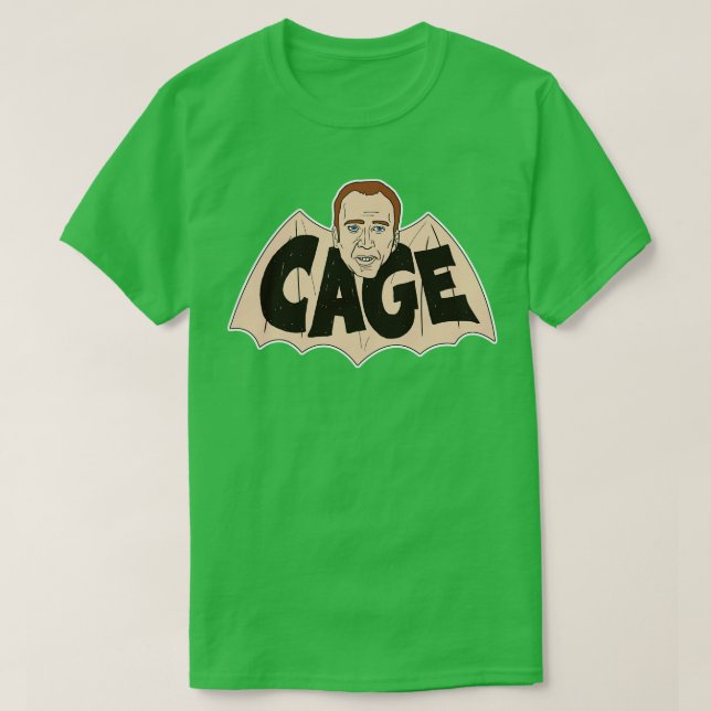 CAMISETA CAGEMAN (Diseño del anverso)