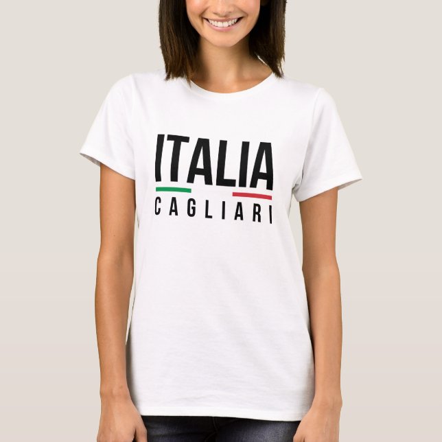 Camiseta Cagliari Italia (Anverso)