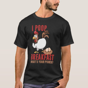 Camiseta Cago Desayuno Cuál Es Tu Superpoder, Ch Gracioso