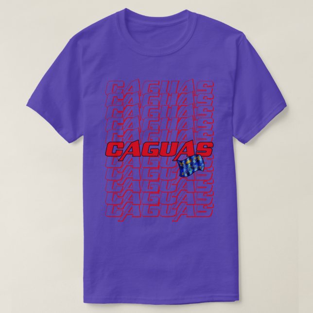 Camiseta Caguas Cascada texto 3 (Diseño del anverso)