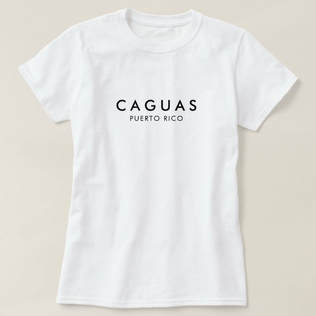 Camiseta Caguas Puerto Rico (Diseño del anverso)