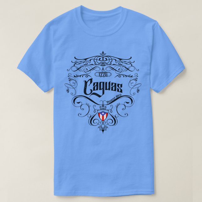 Camiseta Caguas Vintage design 1 (Diseño del anverso)