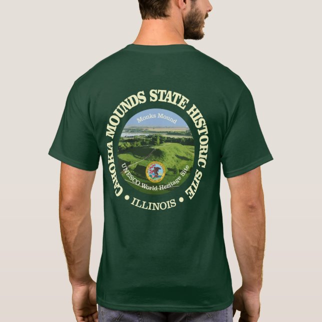 Camiseta Cahokia Mounds SHS (Reverso)