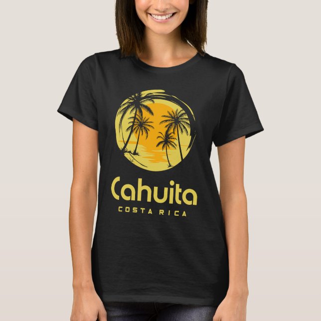 Camiseta Cahuita Costa Rica (Anverso)