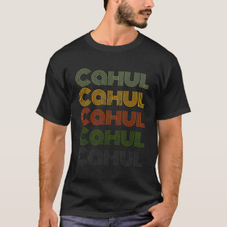 Camiseta Cahul Vintage Del Retro De La Ciudad De Moldavia E