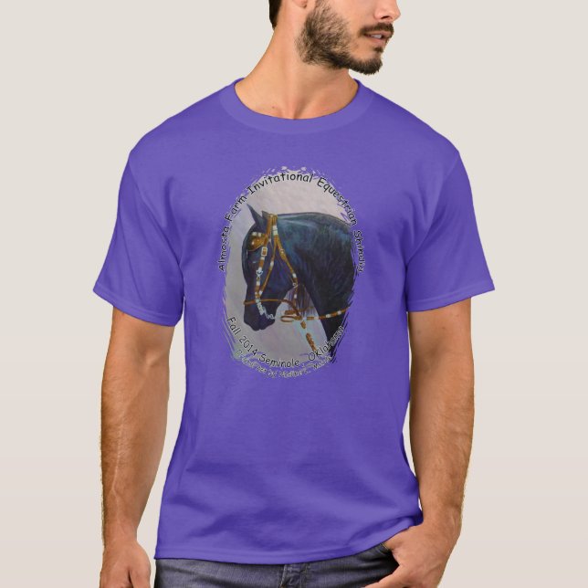 Camiseta Caída 2014 del paseo de la granja de Almosta (Anverso)