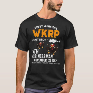 Camiseta Caída Anual de WKRP Turquía   