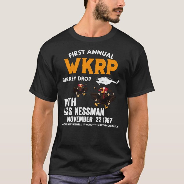 Camiseta Caída Anual de WKRP Turquía    (Anverso)