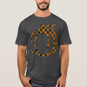 Camiseta Caída Calabaza Cute Acción de Gracias Plai de Búfa