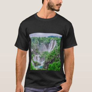 Camiseta Caída de agua de los lagos Plitvice