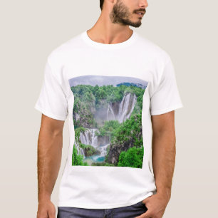 Camiseta Caída de agua de los lagos Plitvice