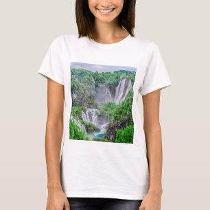 Camiseta Caída de agua de los lagos Plitvice