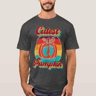 Camiseta Caída de calabaza más fina deja el árbol de otoño