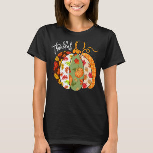 Camiseta Caída De Calabaza Otoño Abanico Halloween Día De A