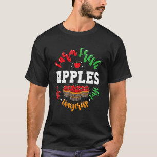 Camiseta Caída De Campesinos De Apple Para Niños Pequeñas M