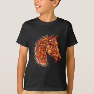 Camiseta Caída de Cara de Caballo deja caballo de juerga Dí