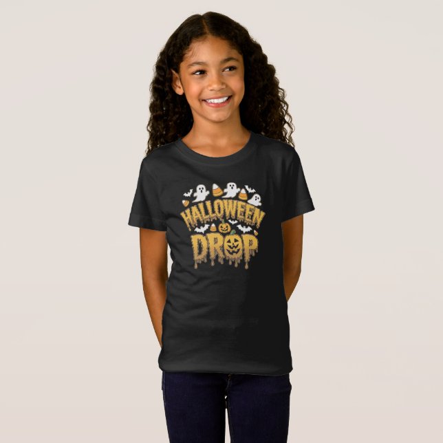 Camiseta Caída de Halloween (Anverso completo)