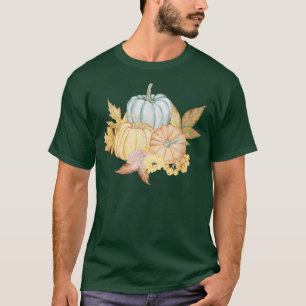 Camiseta Caída de la Calabaza de Otoño Halloween Funny