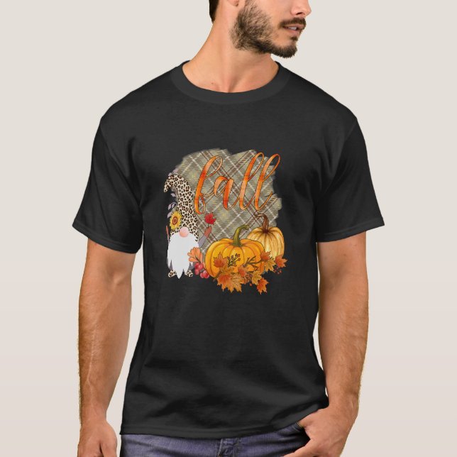 Camiseta Caída de la Calabaza de Otoño Temporada C de Calab (Anverso)
