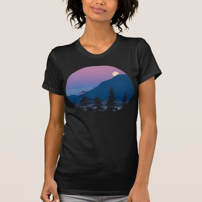 Camiseta Caída de la noche en Alaska (Anverso)