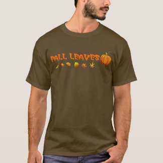 Camiseta Caída de las hojas de otoño