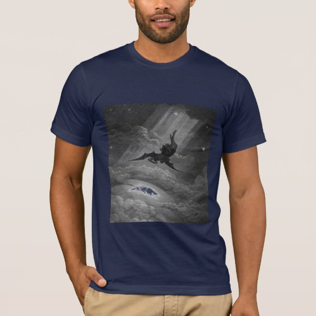 Camiseta Caída de Lucifer T (Anverso)