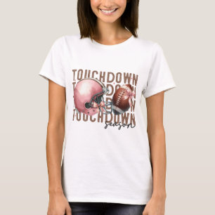 CAMISETA CAÍDA DE TOQUETE DE CAÍDA Y FÚTBOL