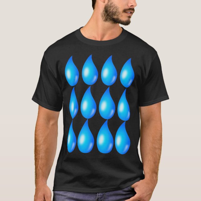Camiseta Caída del agua (Anverso)