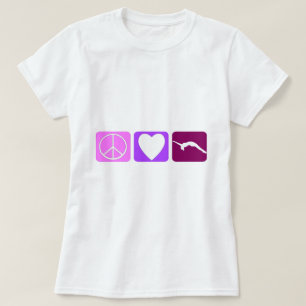 Camiseta Caída del amor de la paz