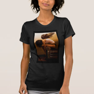 Camiseta caida del ángel