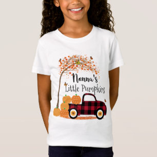 Camiseta Caída del Camión Rojo de las calabazas de Nonna