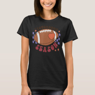 Camiseta Caída del fútbol en temporada de Touchdown Retro G