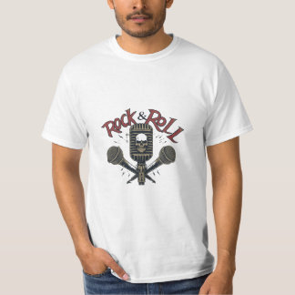 Camiseta Caída del micrófono (micrófono del cráneo)