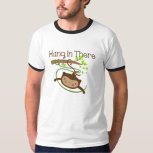 Camiseta Caída del mono adentro allí