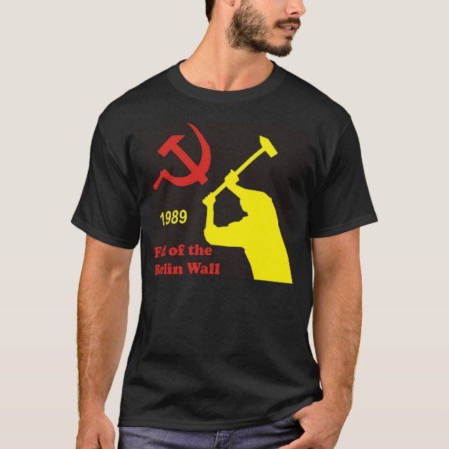 Camiseta Caída del muro de Berlín de 1989 (Anverso)