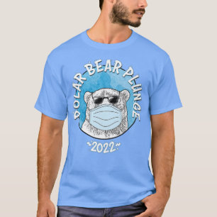 Camiseta Caída Del Oso Polar Vintage Con Máscara De Cara 20