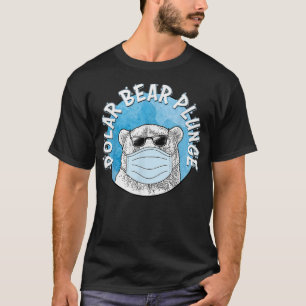 Camiseta Caída Del Oso Polar Vintage Con Máscara De Cara 20